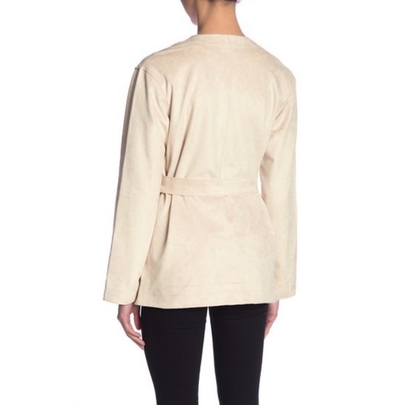 NWT Love Token Faux Suede Jacket - Picture 8 of 10